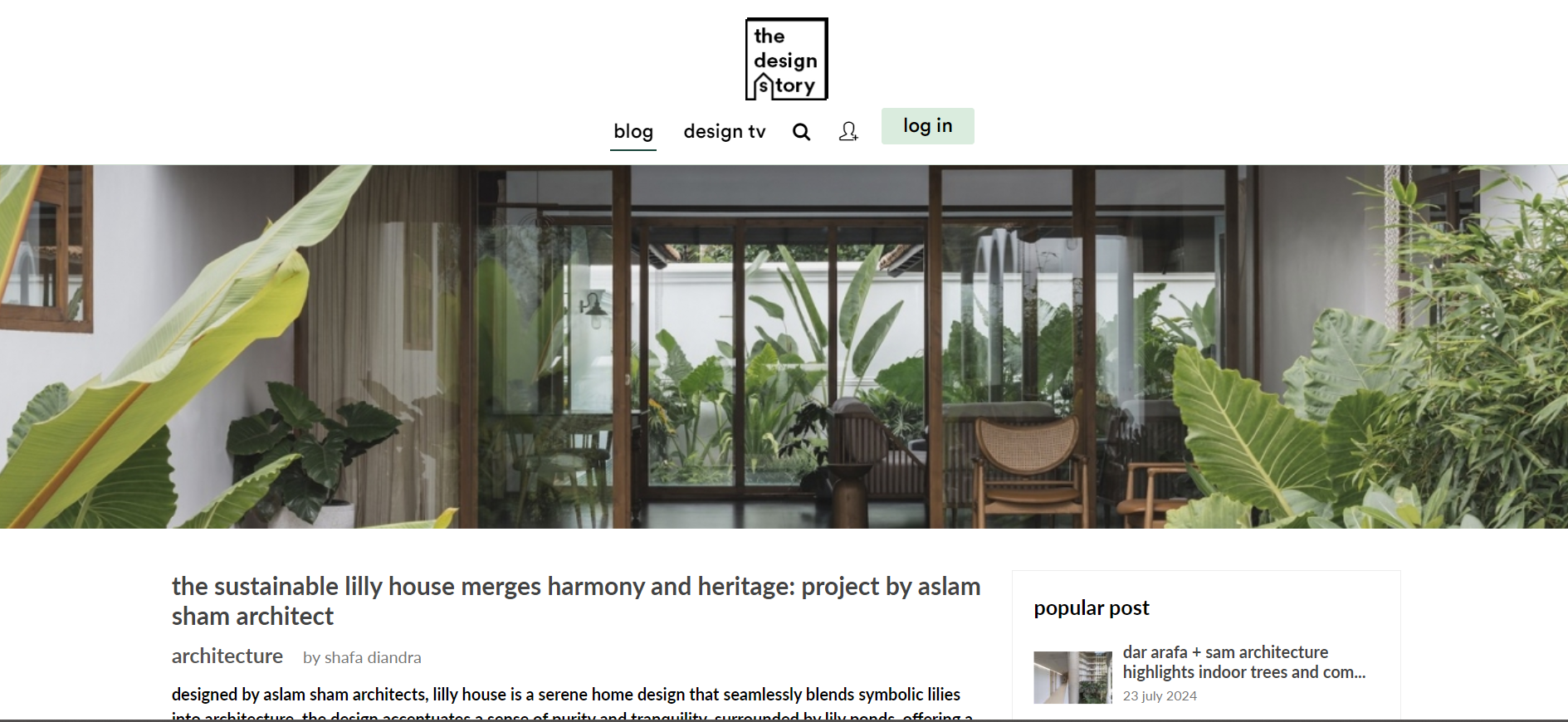 lilly | design story